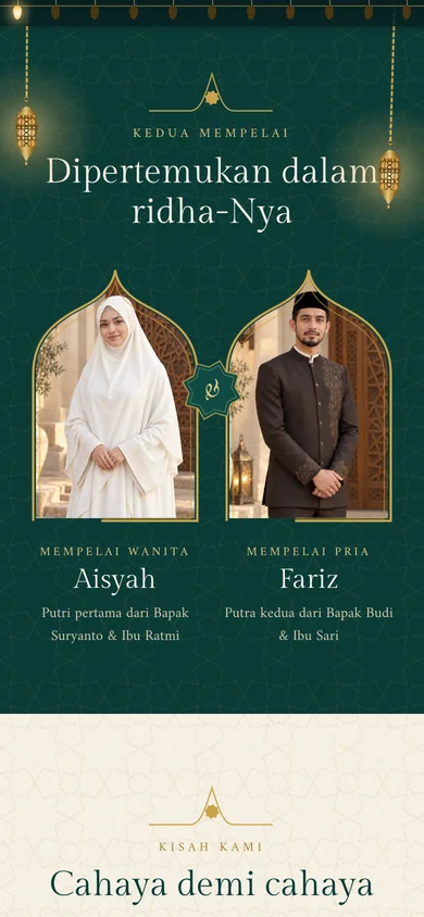 Pengantin Lentera Arabesque